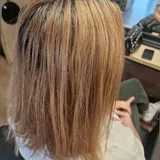 Beżowy blond: przed
